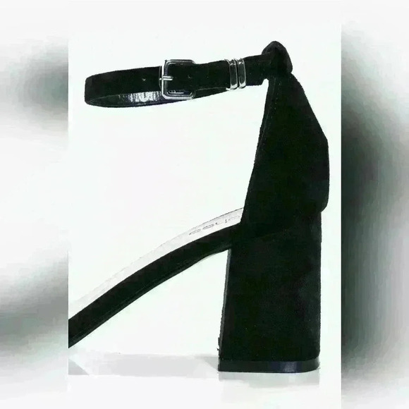 Boohoo Womens Rachel Black Low Block Two-Part Heel Sz 8 US, 6 UK - Picture 5 of 6